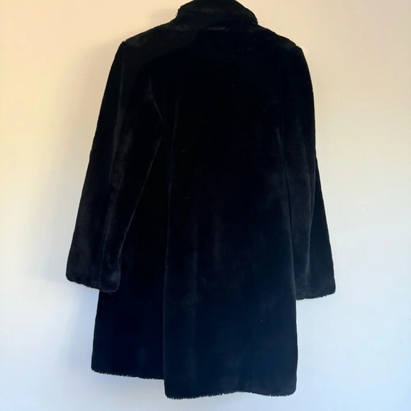 Galliano Faux fur Coat in black Size: Small - Picture 2 of 4